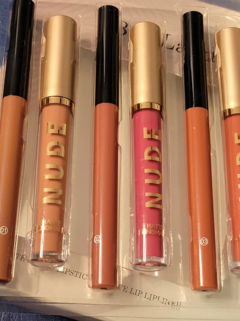 BestLand Set of Six Lip Liners and Lip Gloss New in Box